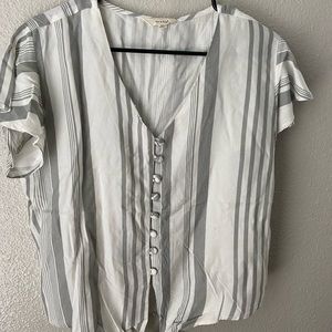 Stripped Blouse (NWT)